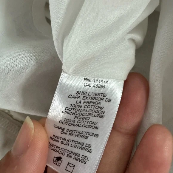 Michael Kors Cream and Gold Midi Dress womens size 8 - Picture 5 of 11